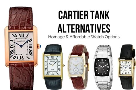 cheap cartier santos alternative|cartier tank watch alternatives.